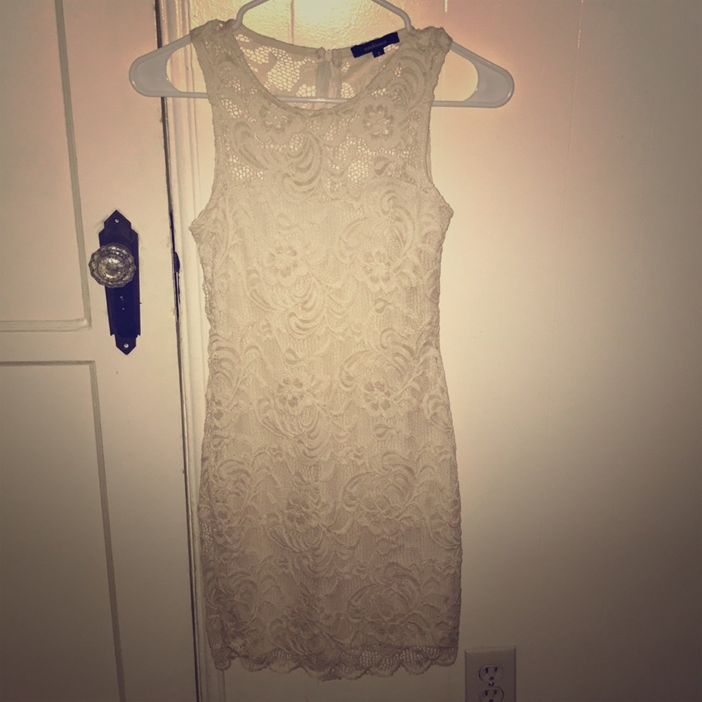 White Lace Dress